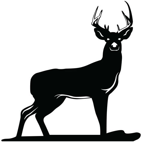 buck gif|buck black and white clip art.